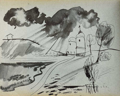 Маврина (Лебедева) Татьяна Алексеевна. Авторский альбом с рисунками и фотографиями «Павловская слобода»